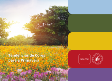 Tendências de Cores para a Primavera