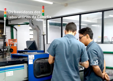 Os bastidores dos laborat&oacute;rios da Colorfix